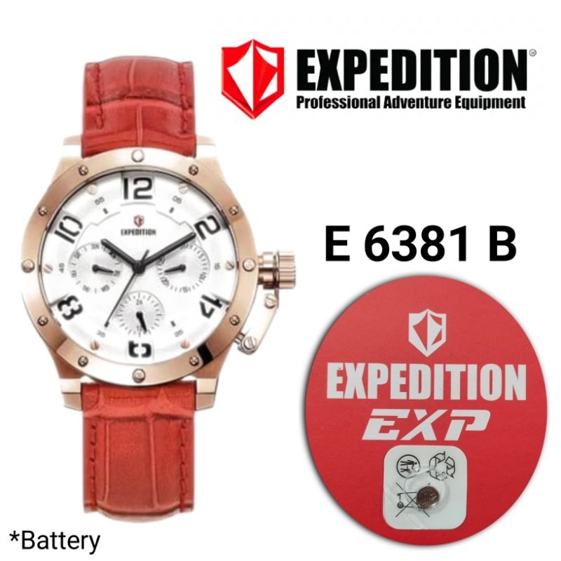 Baterai Jam Tangan Expedition E6381B Ledies.