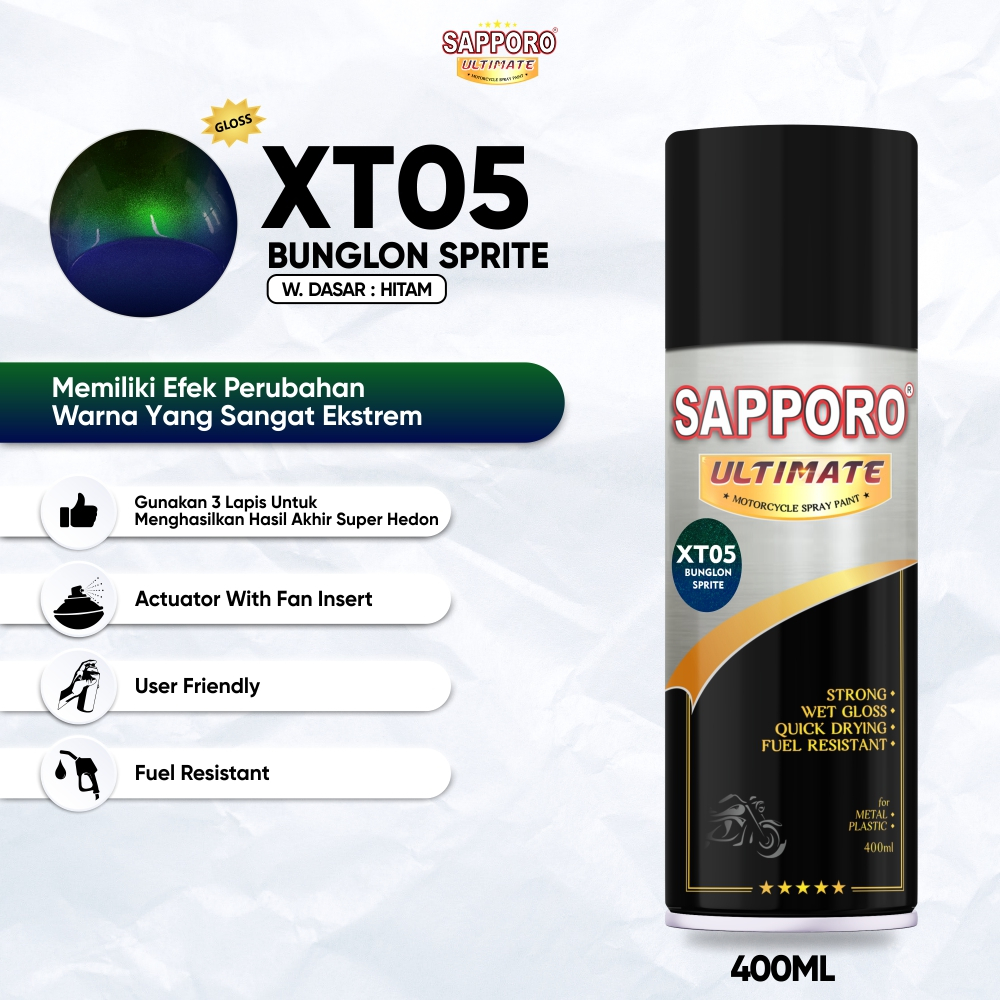 Sapporo Ultimate XT05 Bunglon Sprite / Hypershift Series / Cat Aerosol / Sapporo Ultimate / Sapporo