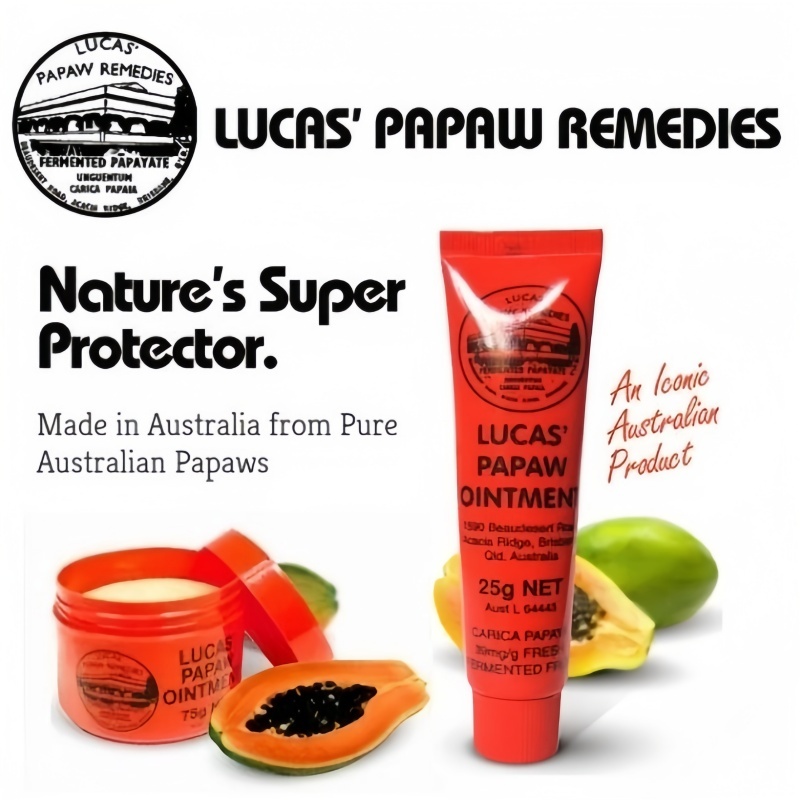 【COD Beli 2 Gratis 1】Lucas Papaw Ointment Lip Balm/Lip Serum /Lip Care/Lipbalm/Salep Cream/Pure Pawp