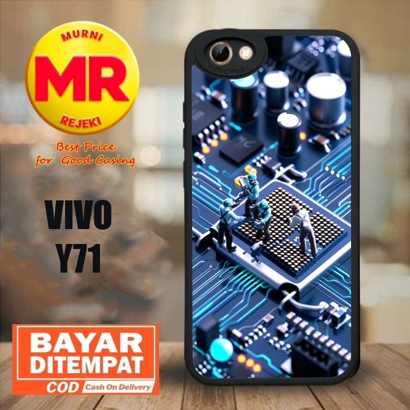 Case VIVO Y69 [ MESIN ] Casing VIVO Y69 Hardcase Softcase Glossy Bisa Cod