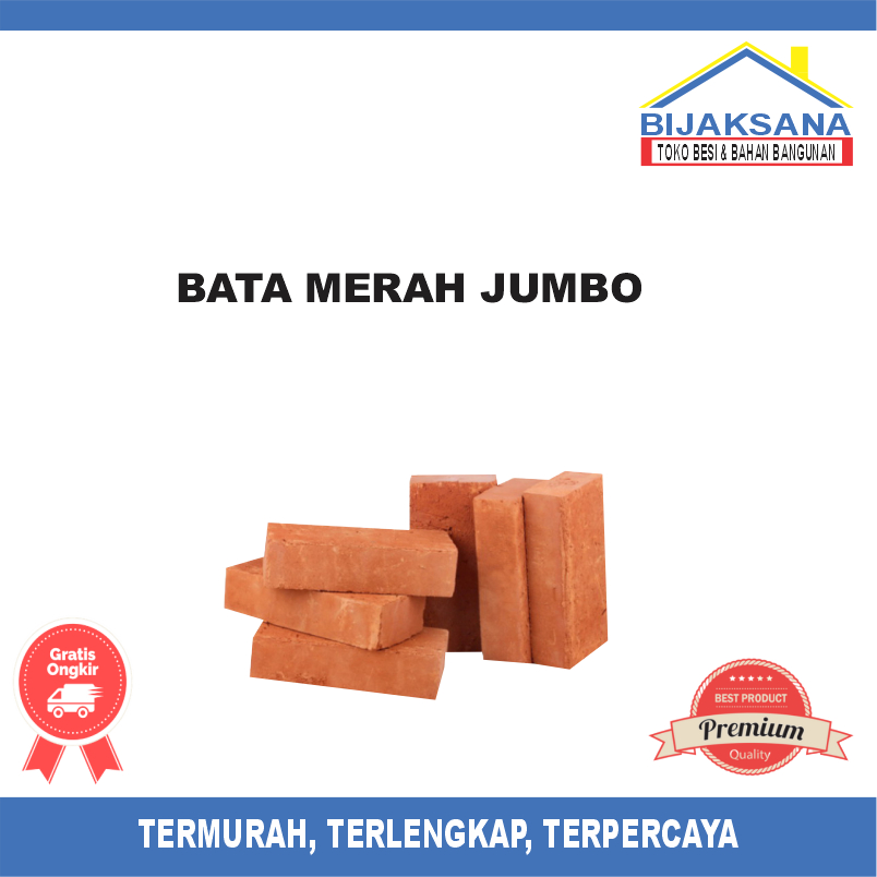 BATA PRES JUMBO / BATA MERAH JUMBO