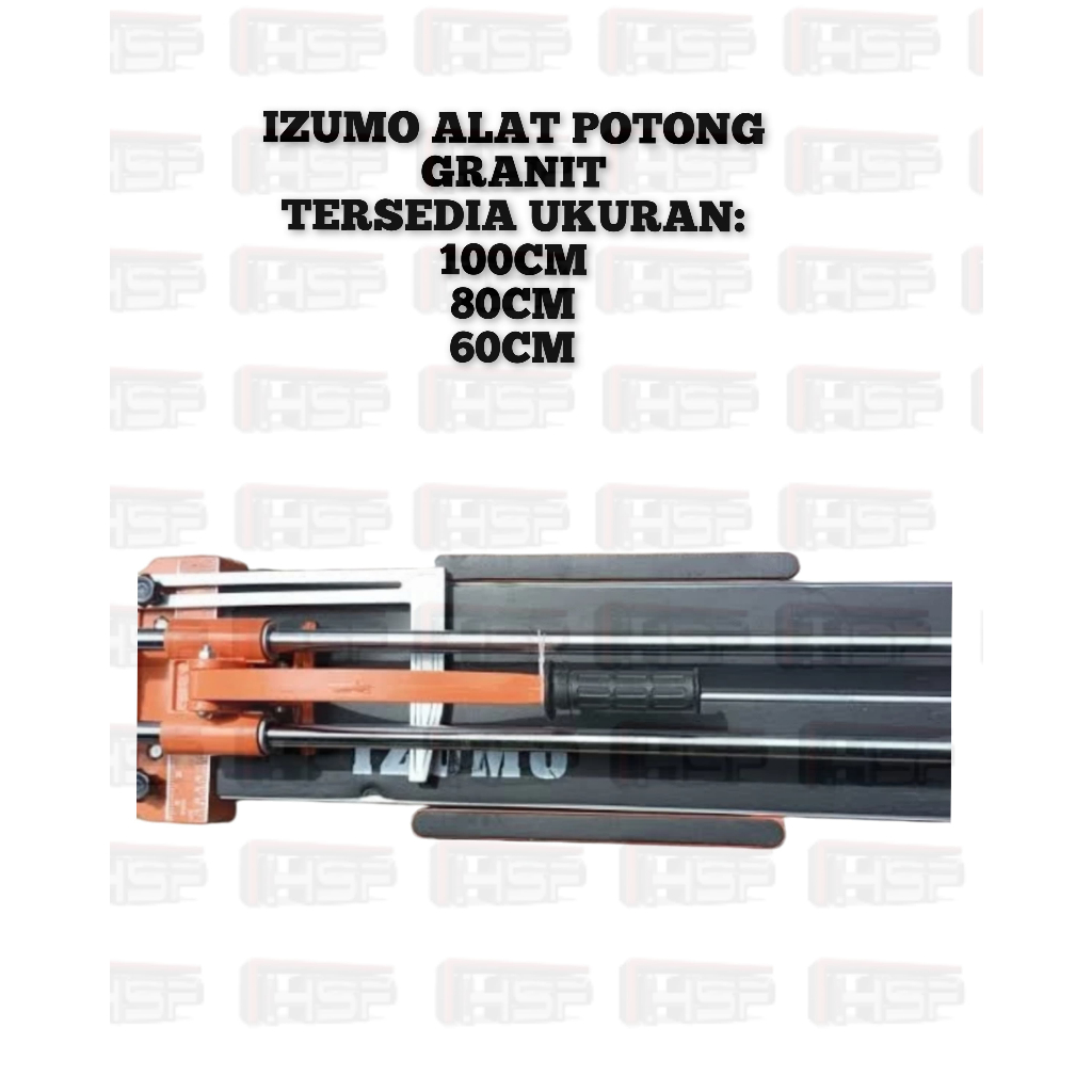IZUMO ALAT POTONG GRANIT/ALAT POTONG MANUAL UKURAN 80CM & 100CM