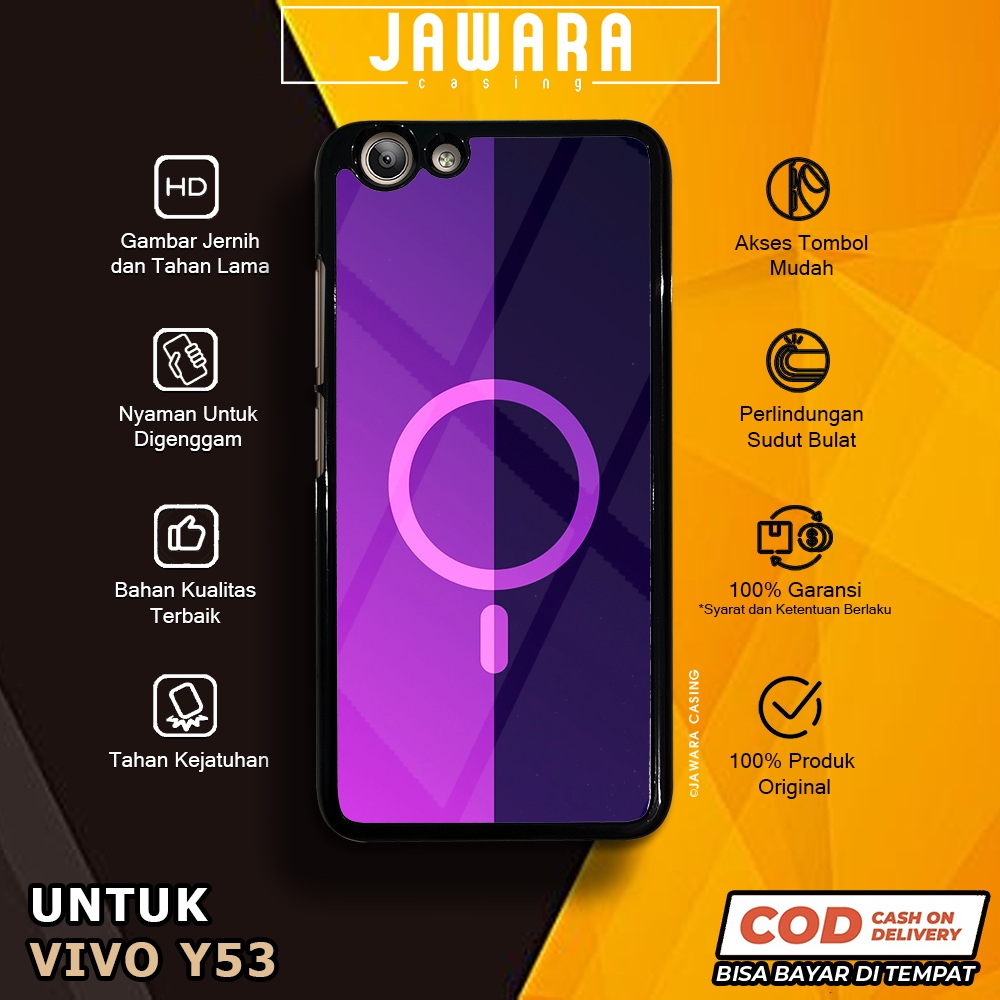 Case Vivo Y53 Casing Vivo Y53 [MAGS] Premium Case Glossy Case Hp Vivo Jawara Casing Hp Vivo Y53 Cust