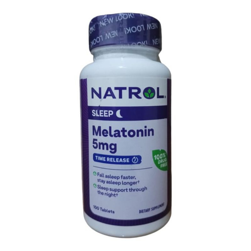 

Melatonin Natrol 5 mg Time Release 100 Tablet