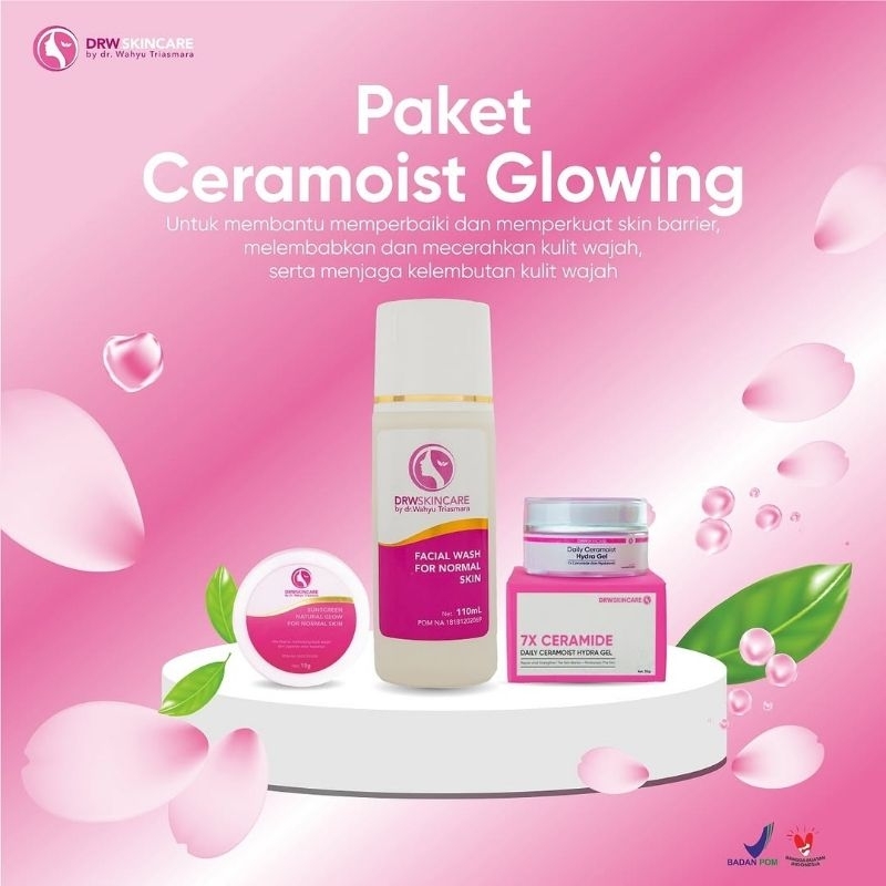 Paket Ceramoist Glowing / Acne DRW Skincare