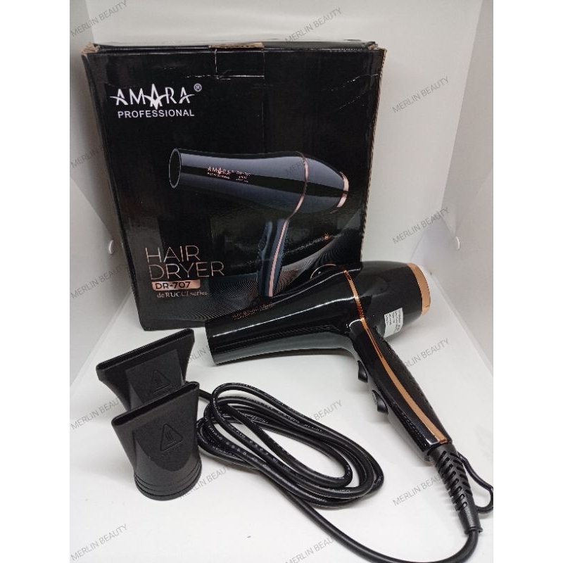 Hair Dryer Amara DR-707 / DR 707 (450 WATT) - Pengering Rambut Low Watt