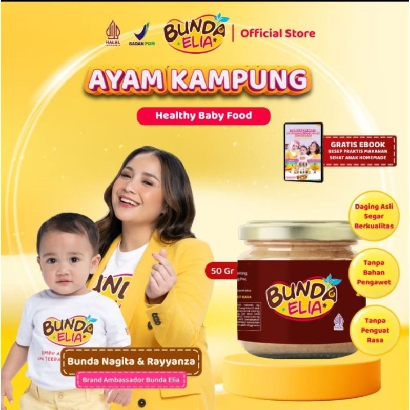 Bumbu Bunda Elia Kaldu MPASI Ayam Kampung