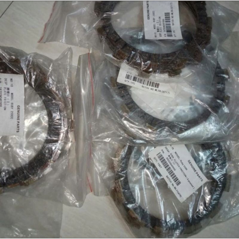 kampas kopling kaisar ruby250