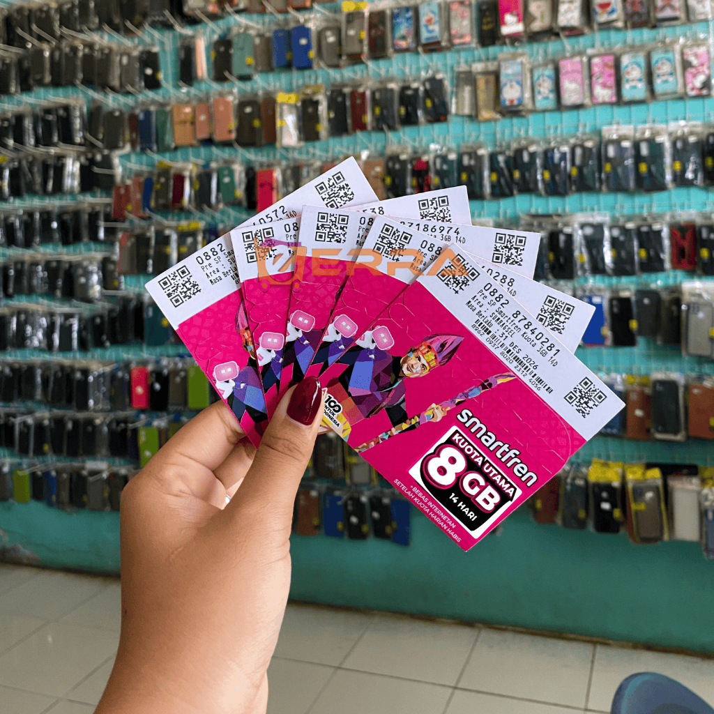 Perdana Smartfren 8GB UNLIMITED Internet Kuota