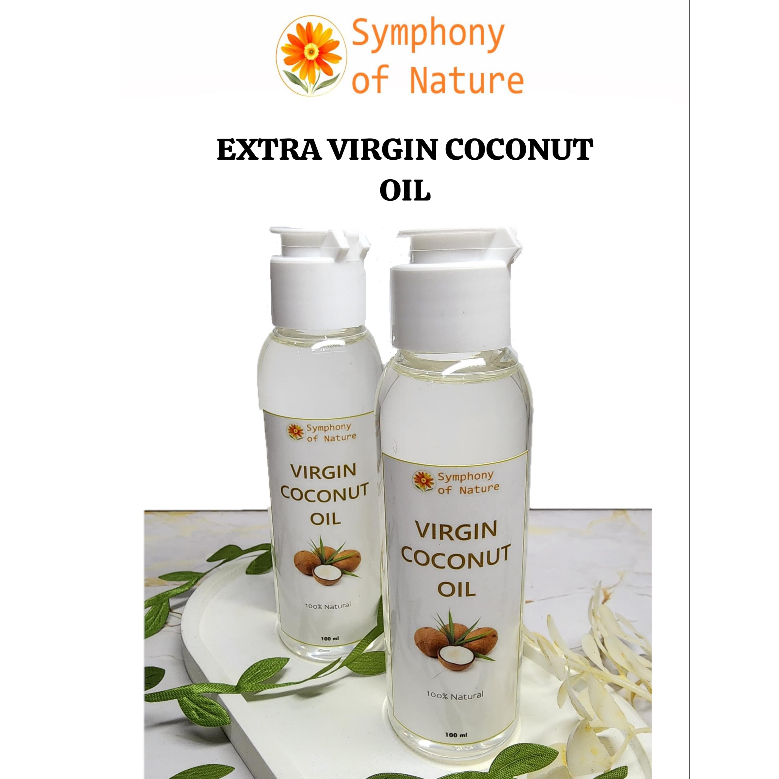 

Extra VIRGIN COCONUT OIL - VCO - 100% natural - Cold pressed virgin coconut oil - 100ml