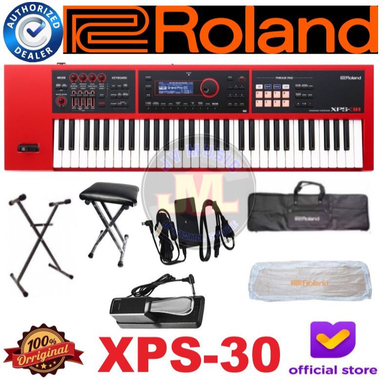 Roland XPS 30 Expandable Synthesizer Roland XPS30 Paket