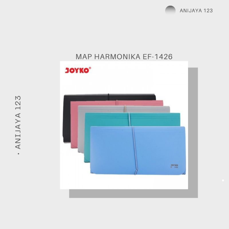 

JOYKO EXPANDING FILE GIRO 13POCKETS/MAP HARMONIKA EF-1426