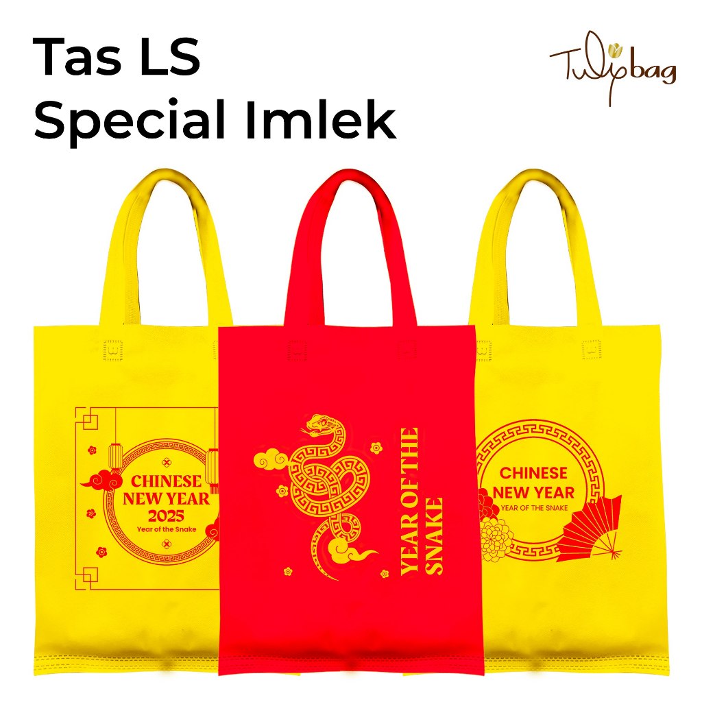 

Tulip - Tas Imlek Ls Spunbond/goodie bag imlek 75 GSM