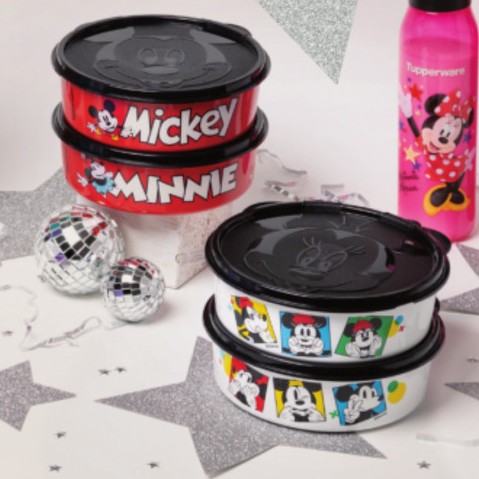 Tupperware Mickey Minnie Bowl