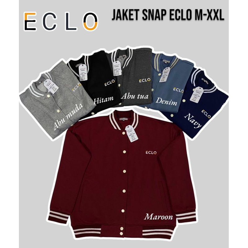 Jaket Dewasa ECLO cewek cowok