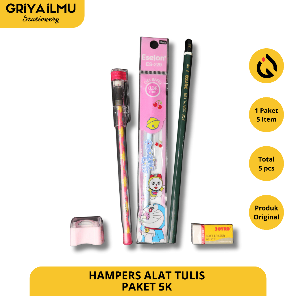 

PAKET HAMPERS ALAT TULIS ANAK KADO STATIONERY SET CUSTOM 5/10