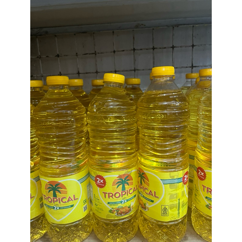 

Minyak goreng Tropical 1 liter 2 liter (pilih varian)