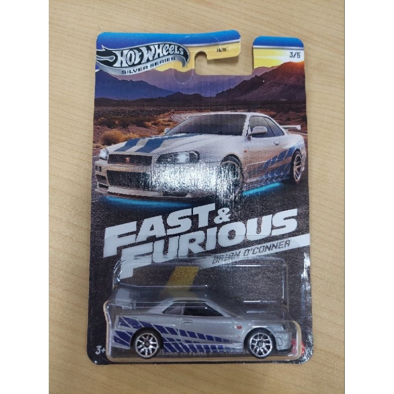 Hotwheels Fast Furious Nissan Skyline R34 2025