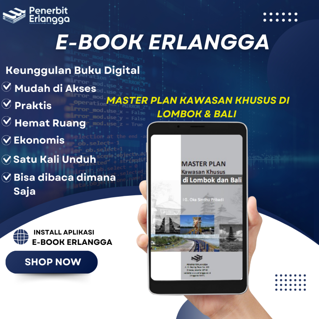 [Erlangga Official] Buku Digital: Master Plan Kawasan Khusus Di Lombok & Bali E-book Erlangga