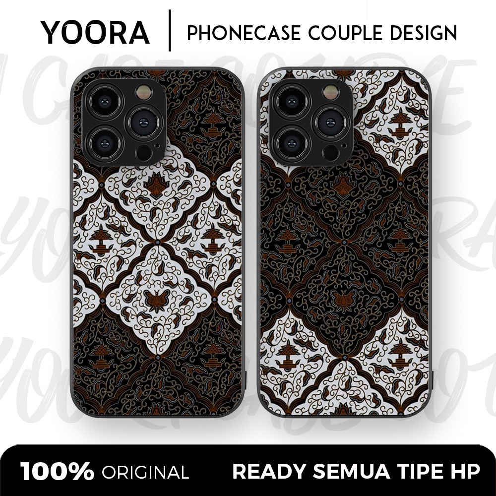 [BTK03] Custom Case Couple Batik Sidomukti Premium Bisa Untuk Semua Tipe Hp