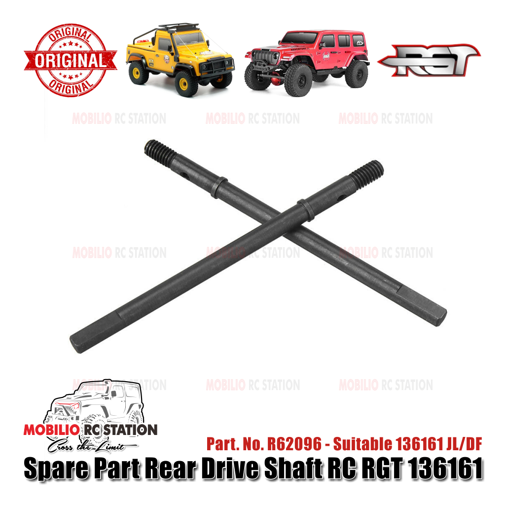 Sparepart Original R62096 Rear Drive Shaft RC Crawler RGT 136161 JL/DF