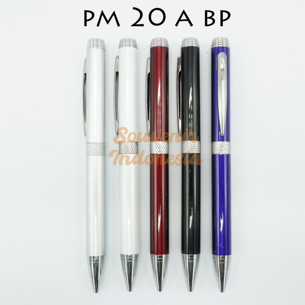 

Pen Metal Pulpen Stainless Bisa Custom Logo/Nama PM 20 A BP