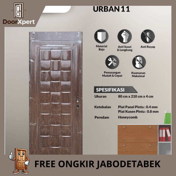 Pintu Kamar | Pintu Rumah Baja FORTRESS URBAN 11