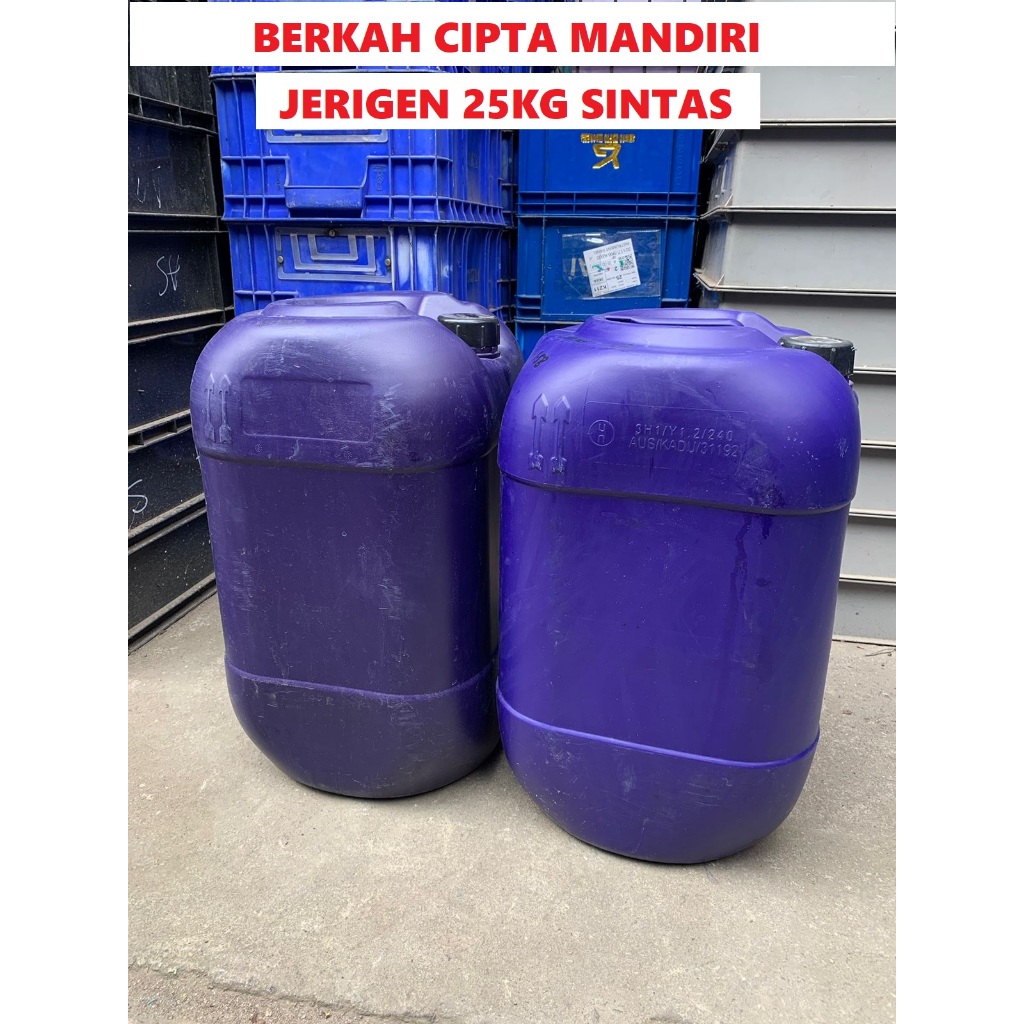 Jerigen sintas 25kg jerigen sintas 25 liter drigen sintas 25kg 25liter