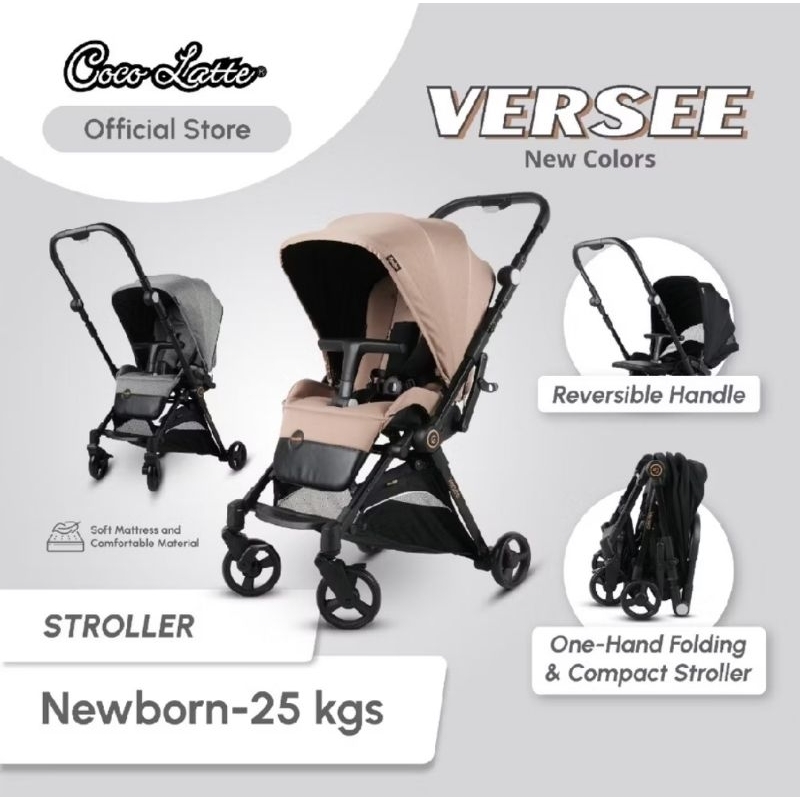 Stroller Cocolatte Versee Preloved Like New 98%