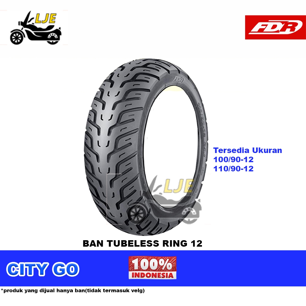 Ban Motor ring 12 FDR City Go Tubeless - Ban Motor Matic Ring 12