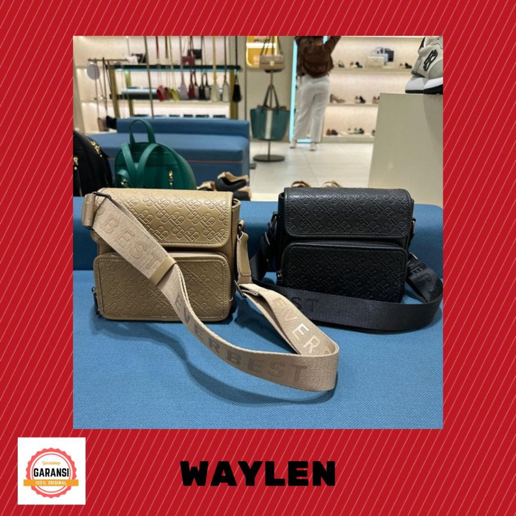 Tas selempang pria EVERBEST WAYLEN original sale