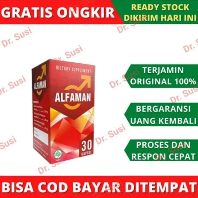 Alfaman obat herbal terbaik khusus untuk pria