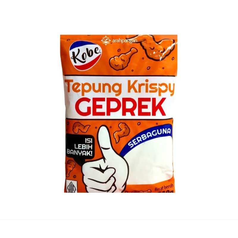 

Tepung Krispy geprek kobe tepung 110gr