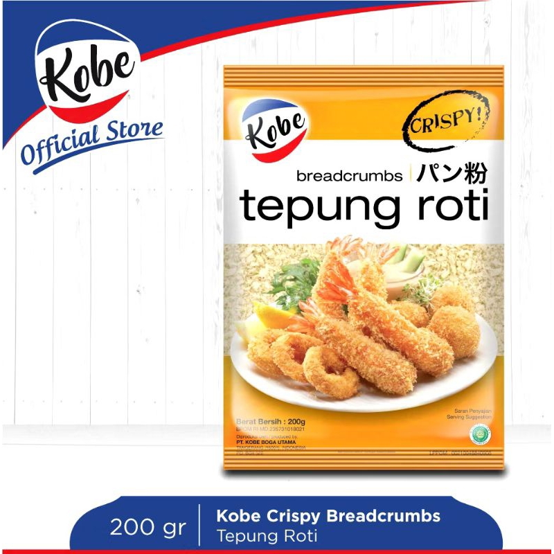 

Tepung Roti Kobe Tepung Panir 200gr