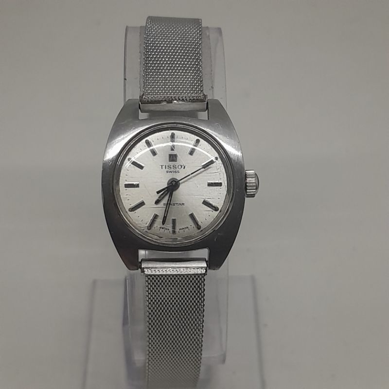 Jam tangan wanita Vintage tissotseastar swiss manual winding
