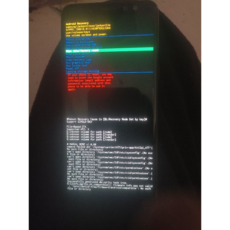 lcd sqmsung a8 2018 copotan normal bonus frame