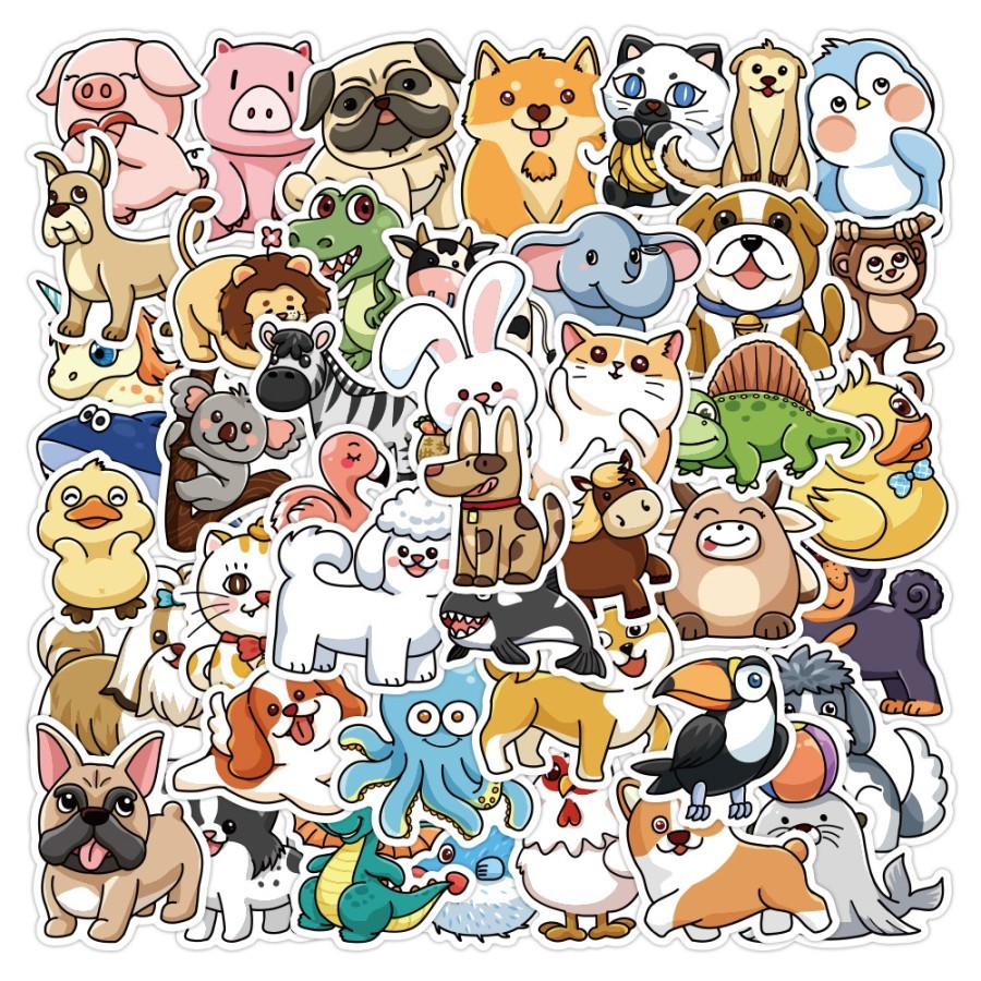 

Stiker Aneka Satwa Cutting Vinyl