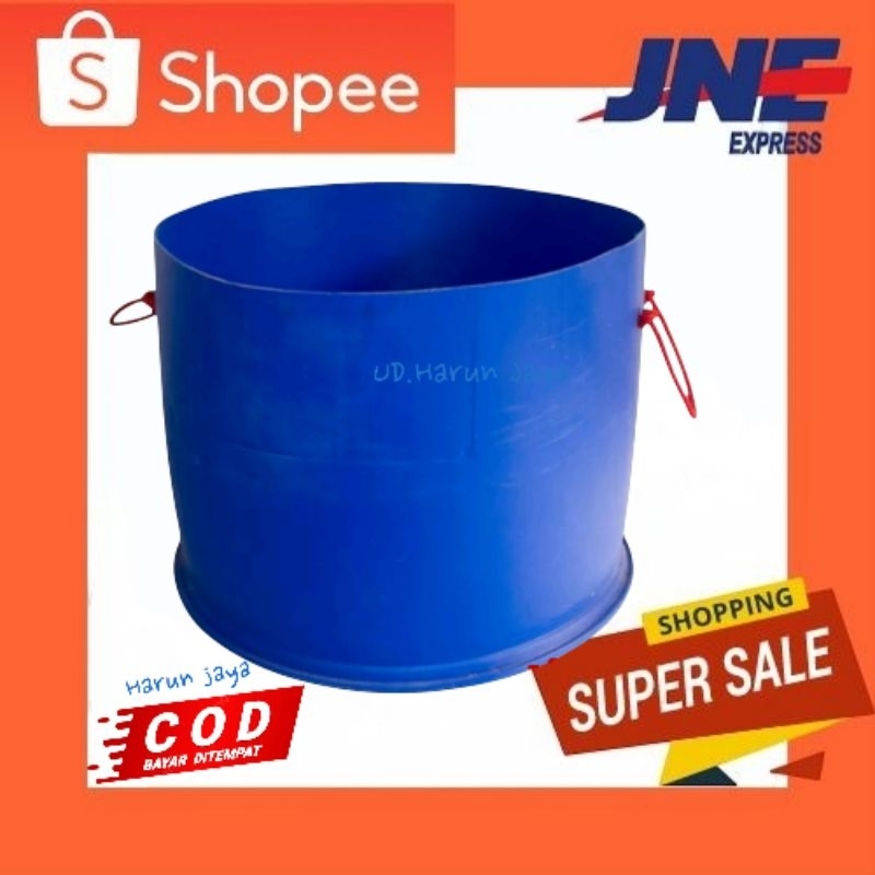 Drum plastik HDPE/drum biru kapasitas 100 liter/drum air ukuran 100 liter