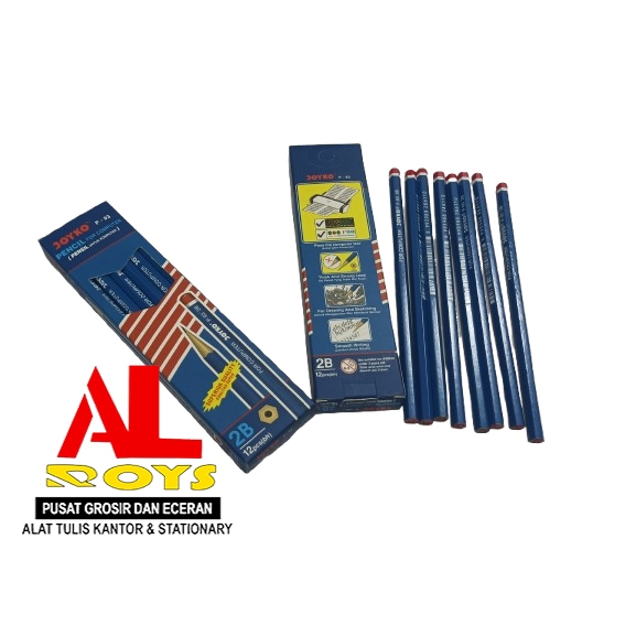 

Pensil / Pencil 2B Joyko P-93 Isi 12 pcs