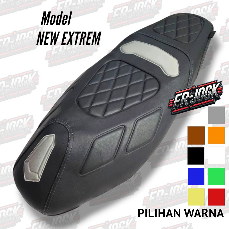 Kulit jok motor NEW EXTREM Sarung jok motor beat / vario 125 / vario 150 / vario / scoopy / genio / 