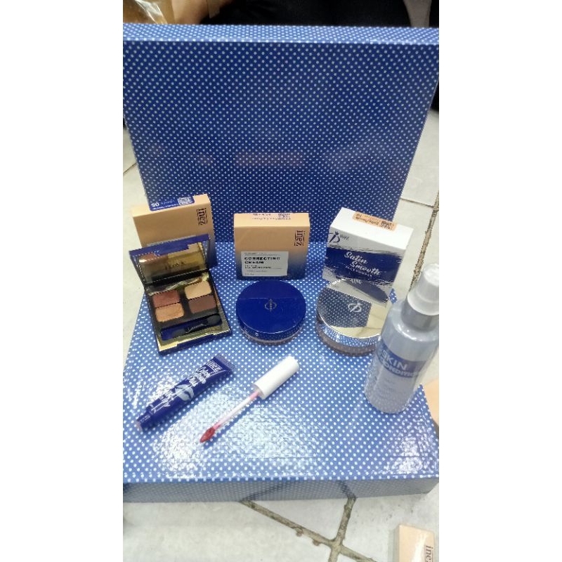 Inez paket makeup lengkap anti longsor