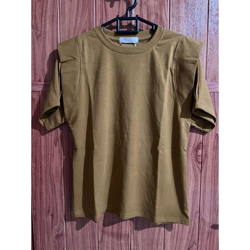 TERMURAH READY STOCK BAJU BANGKOK KAOS IMPORT POLOS WANITA MERK MY STYLE / BAJU BKK ORIGINAL FIRST H