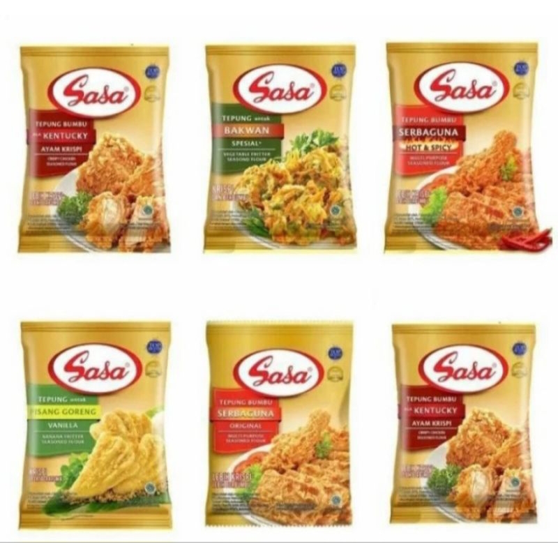 

sasa tepung bumbu serbaguna 70 gr 1 renceng isi 10 sachet