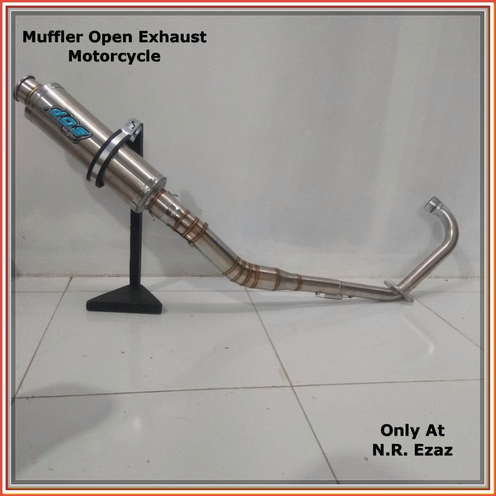 Knalpot DOS Muffler R15 Cbr150 Verza MP Tiger Gsx150 Mx-King Vixion Byson
