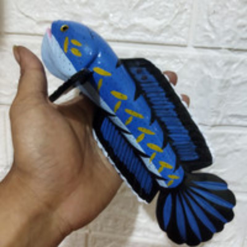 patung blue pulcra