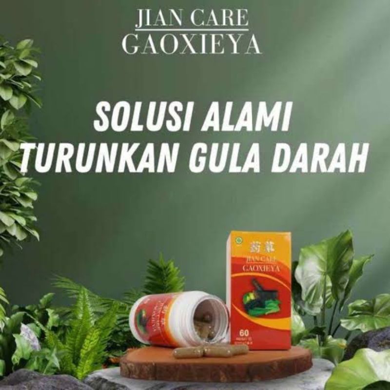 Jian Care Gaoxieya - Obat Herbal Cina Untuk Mengatasi Diabetes