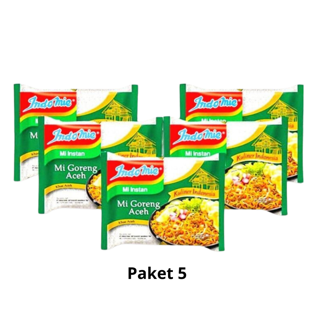 

Indomie Mie Goreng Aceh 90gr 5/10 Bungkus