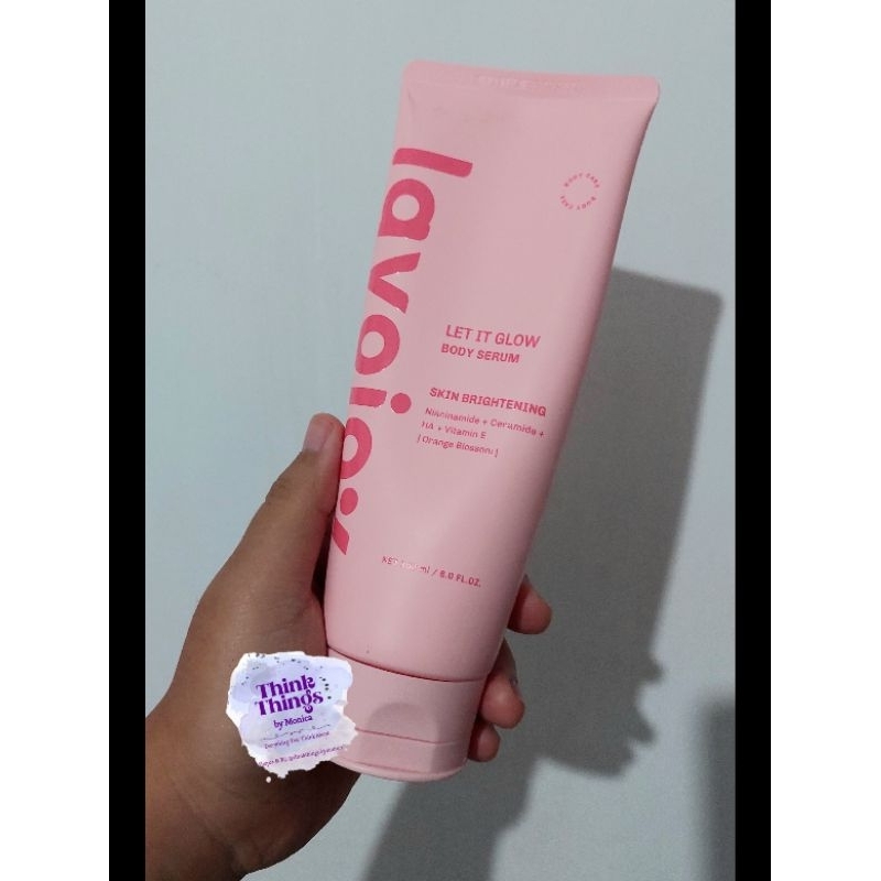 [Preloved] LAVOJOY Let It Glow Body Serum Skin Brightening