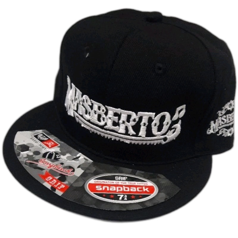 TOPI MASBERTO PEDANG BORDIR PUTIH ORIGINAL PREMIUM
