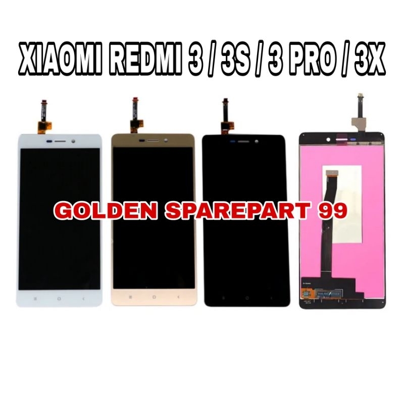 LCD + TOUCHSCREEN XIAOMI REDMI 3 / REDMI 3S / REDMI 3 PRO / REDMI 3X ORIGINAL